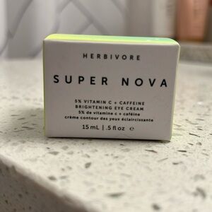 Herbivore Eye Cream Supernova 5% Vitamin C & Caffeine Full Size New NIB